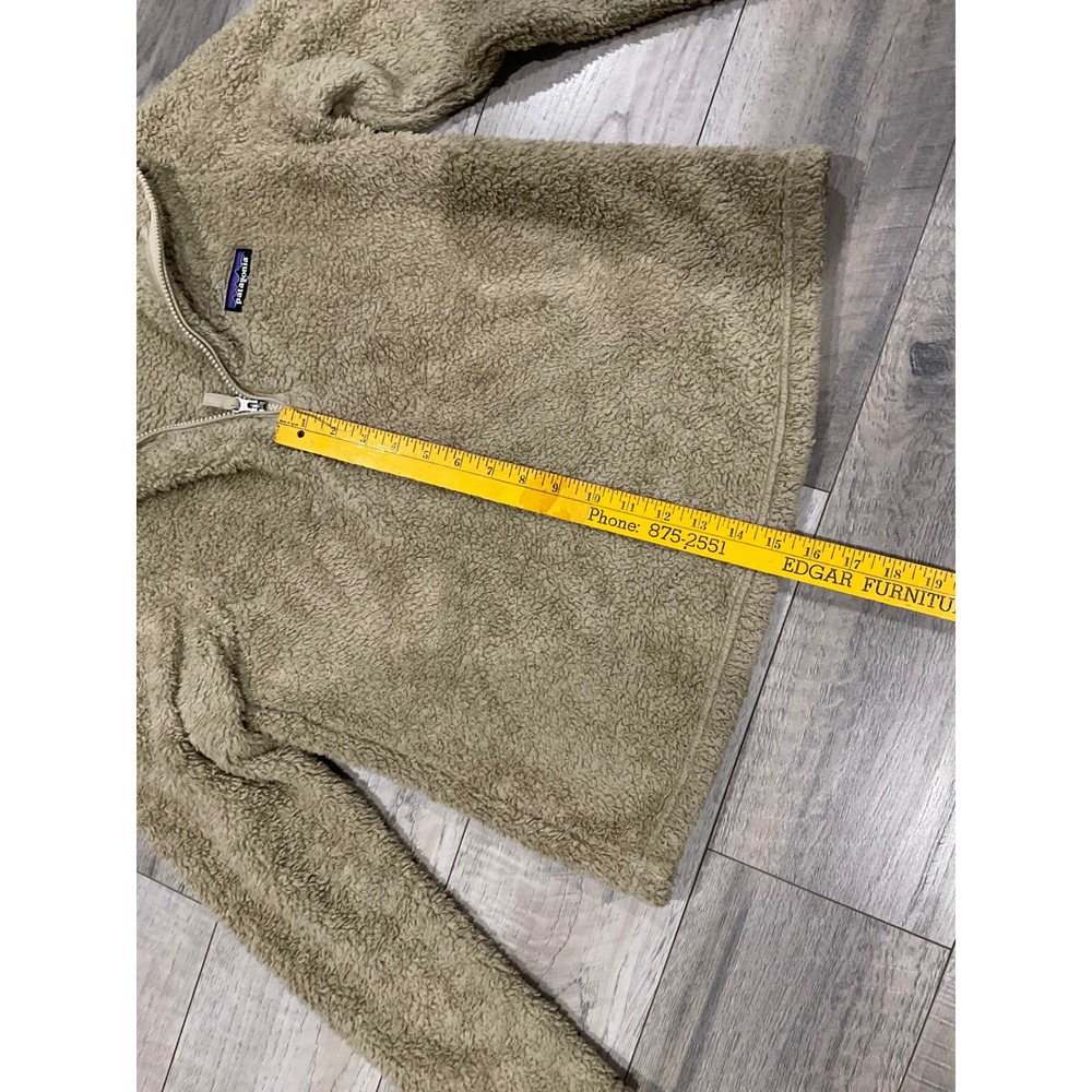 Patagonia Los Gatos 1/4 Zip Fleece Pullover Tan Khaki Womens Medium 25235 - Picture 6 of 14